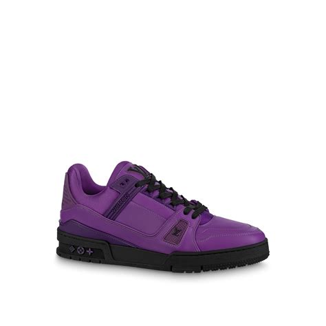 louis vuitton trainer sneaker purple|Louis Vuitton lv trainerwhite black.